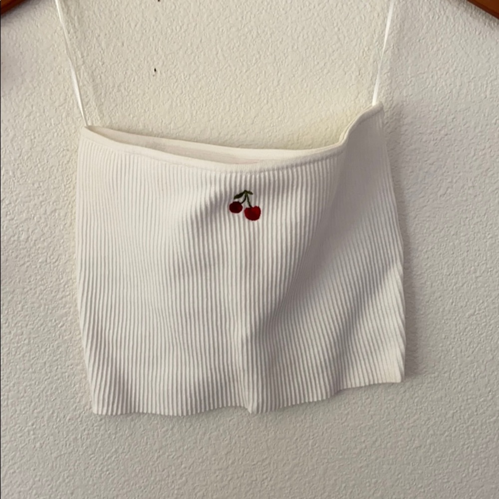 Cherry tube top